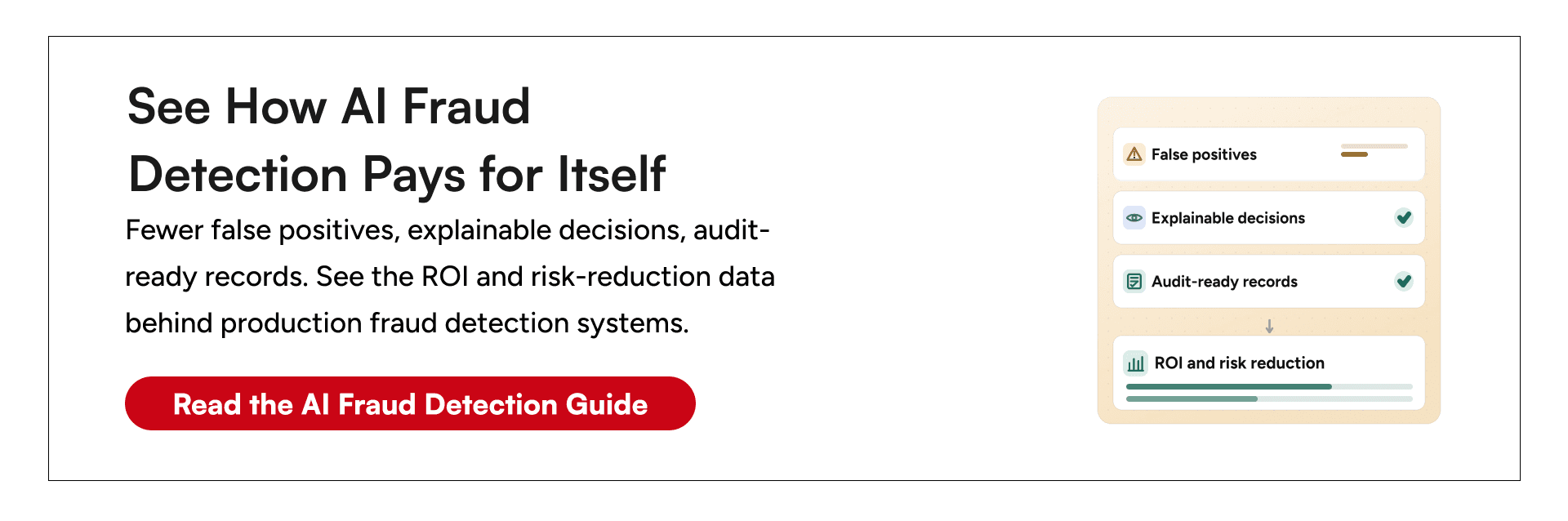 AI fraud detection guide covering ROI, risk reduction and compliance gains