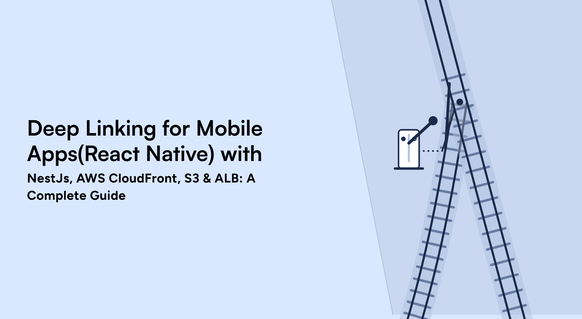 Deep Linking for Mobile Apps(React Native) with NestJs, AWS CloudFront, S3 & ALB: A Complete Guide