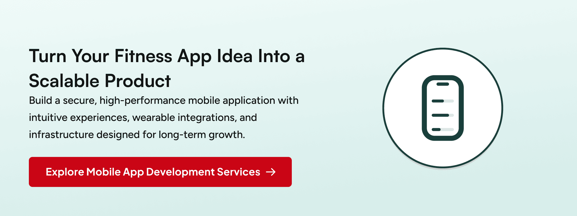 GeekyAnts mobile app development services for scalable AI-powered fitness and personal training platforms