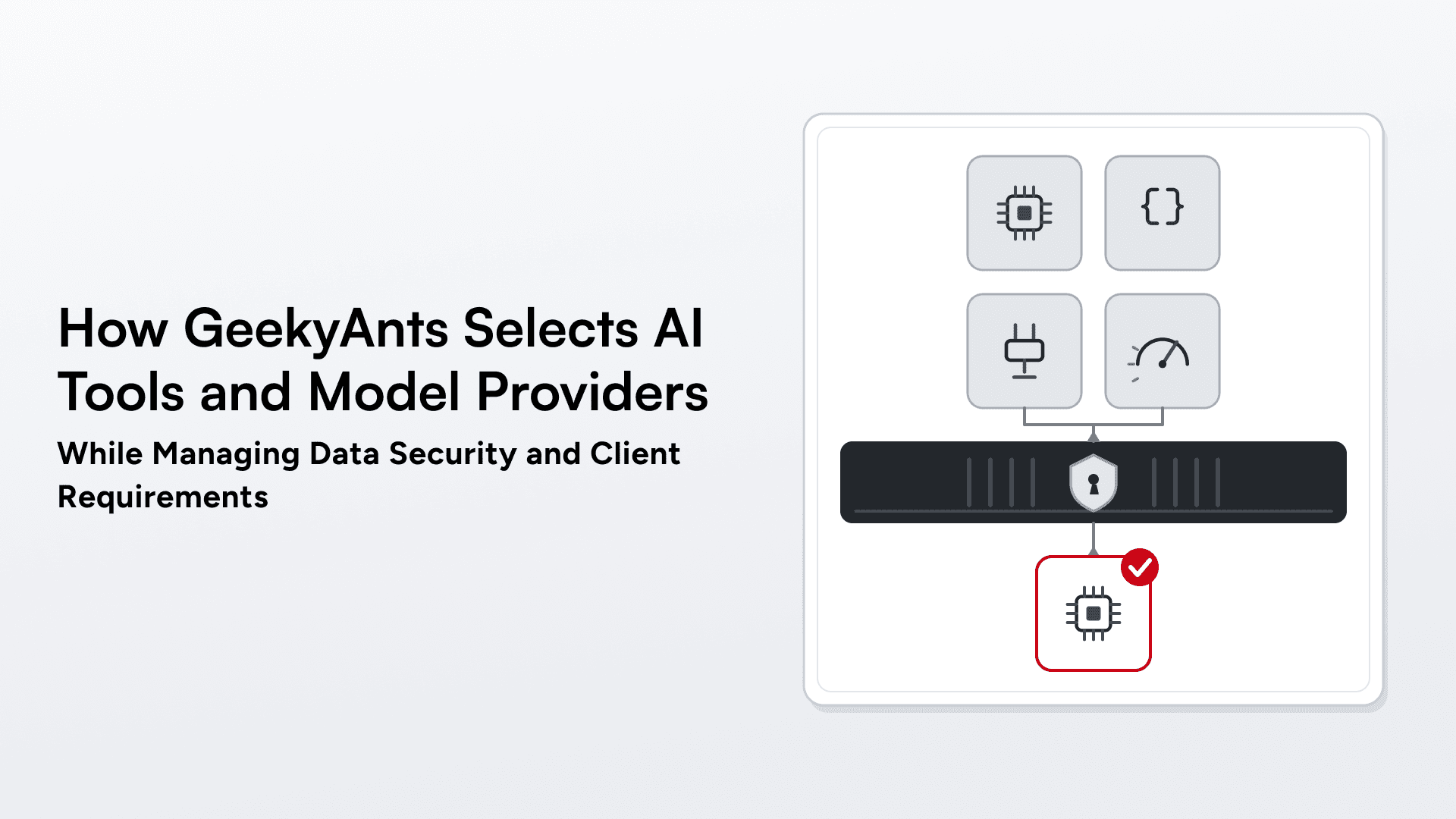 How GeekyAnts Selects AI Tools and Model Providers While Managing Data Security and Client Requirements
