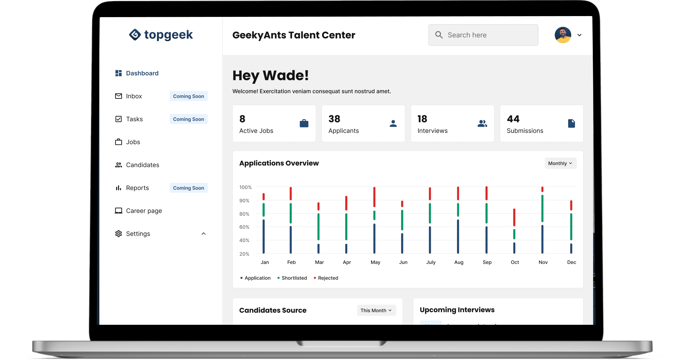 Customizable Hiring Application