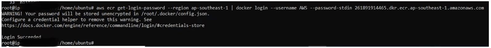 Step 18: Login to the repo using below command.