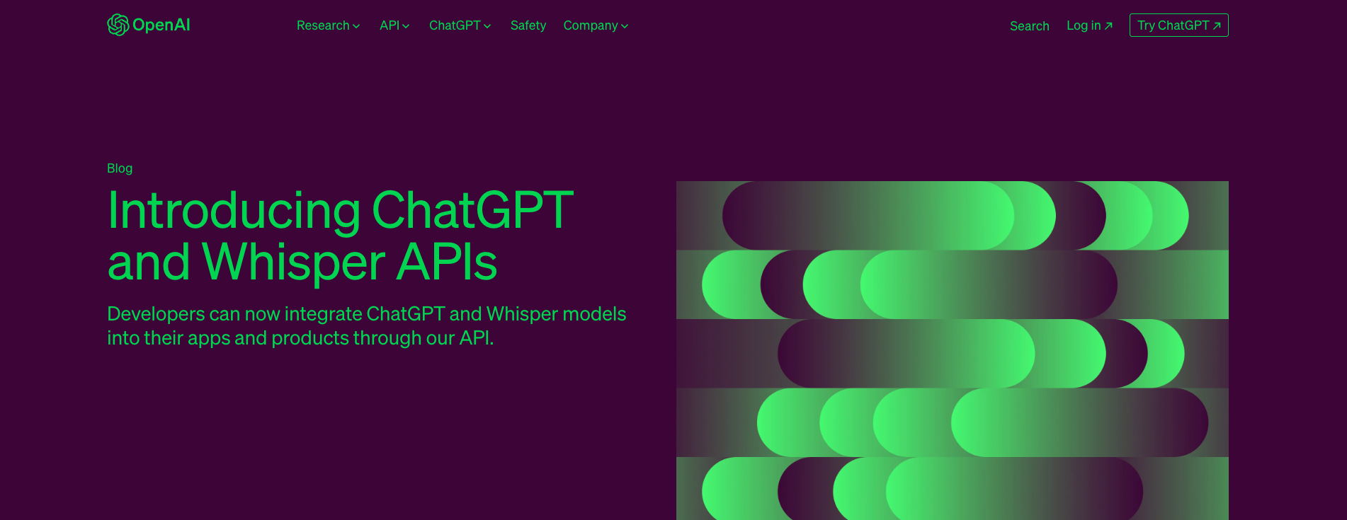 ChatGPT API