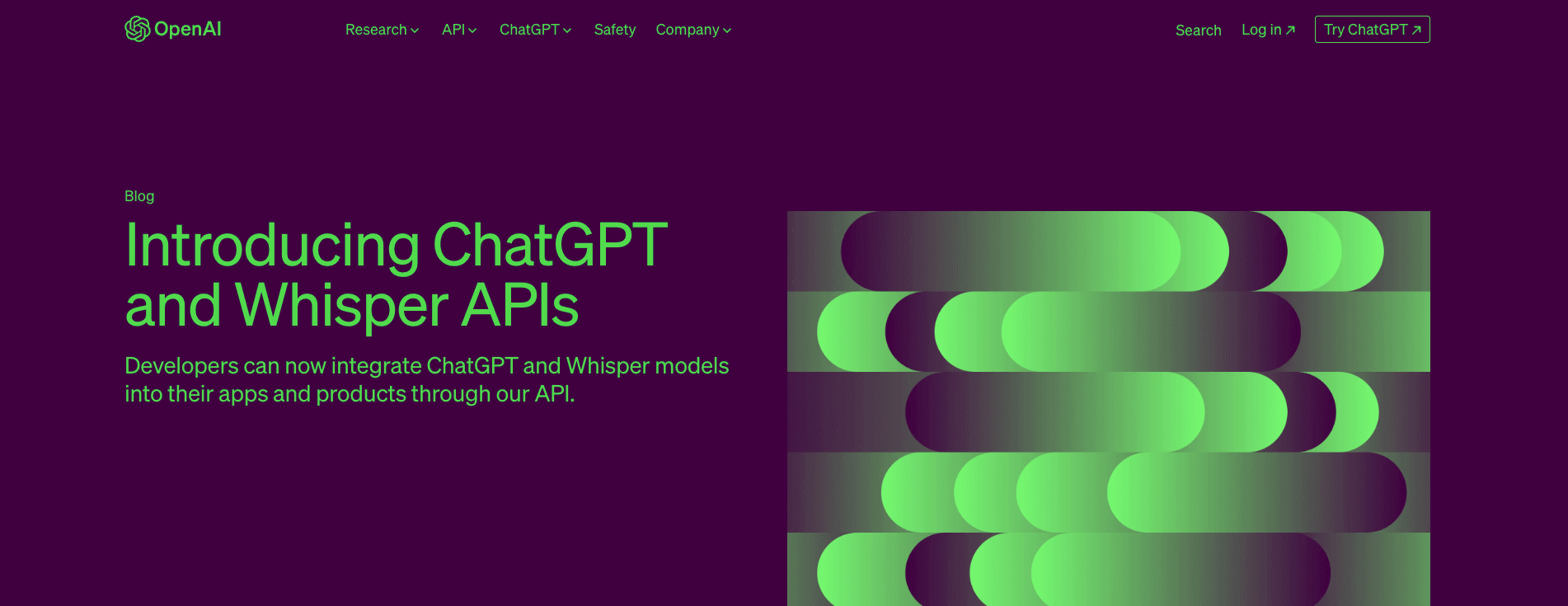 ChatGPT API