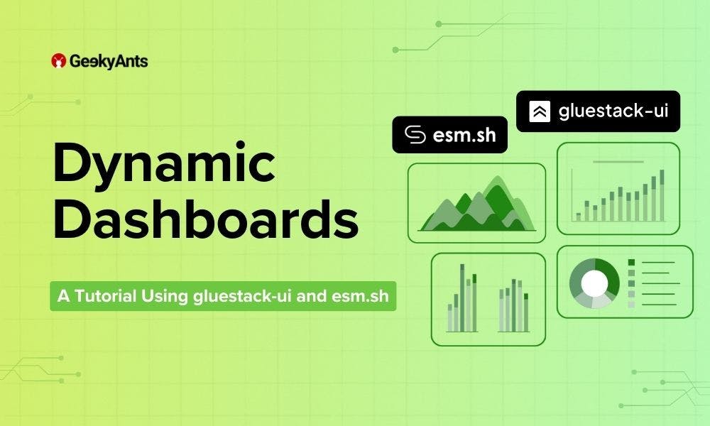 Building A Dynamic Dashboard with gluestack-ui and esm.sh