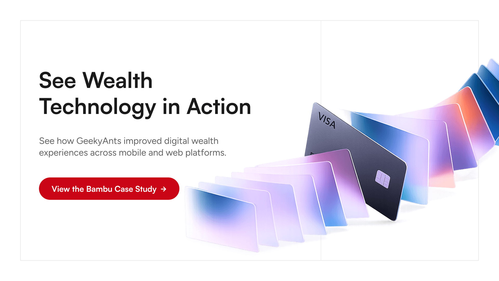Explore the GeekyAnts Bambu case study on building secure and scalable digital wealth management platforms.