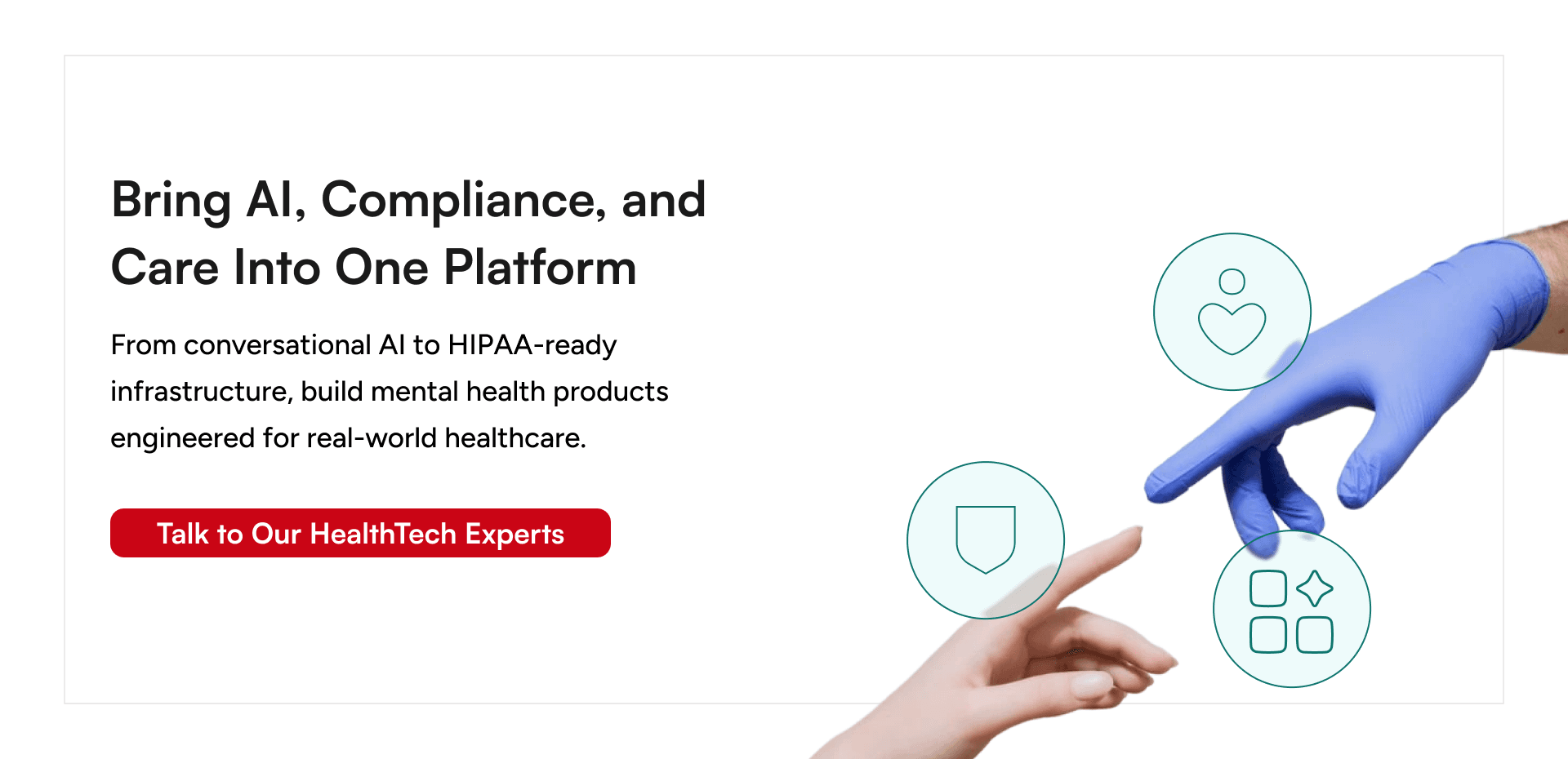 GeekyAnts offers healthcare app development services for AI-powered, secure, and scalable healthcare applications.