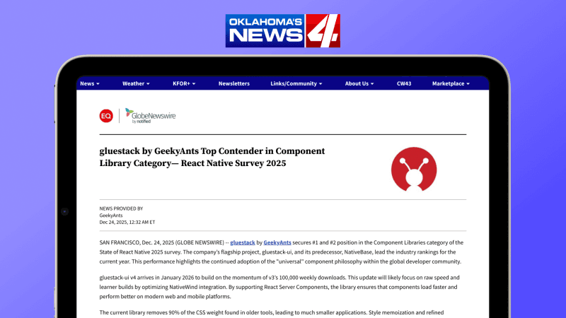 Why Developers are Moving to gluestack UI, via GlobeNewswire