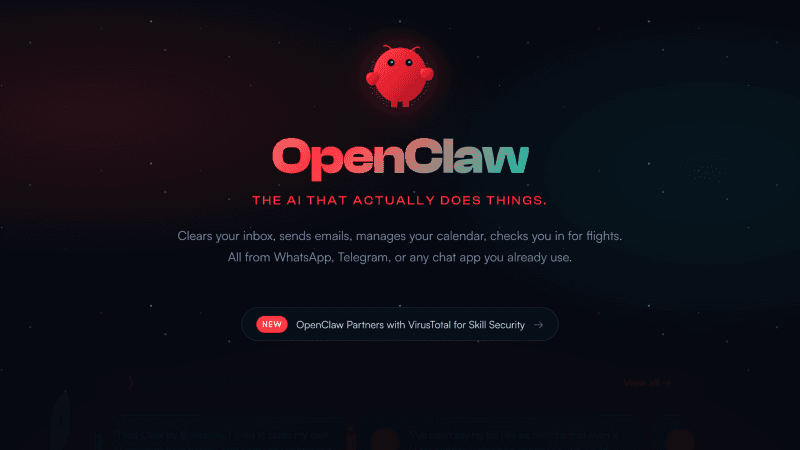 OpenClaw.ai — Your Personal AI That Actually Does Things