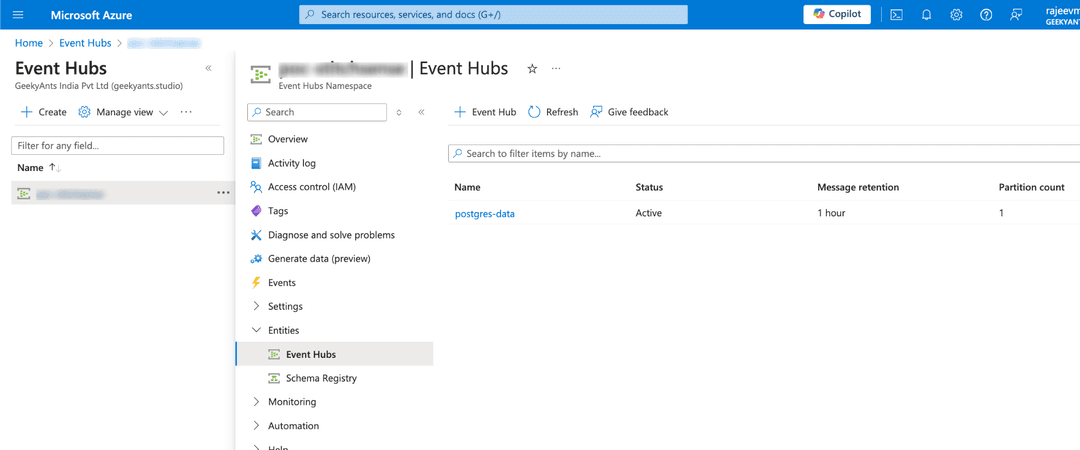 Data Streaming and Data Processing with Azure - GeekyAnts
